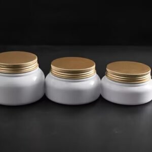 White 150g,200g,250g pet jar