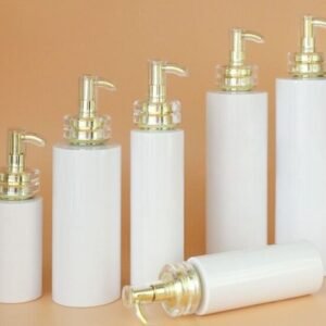 A-Gold Plastic Lotion Bottle