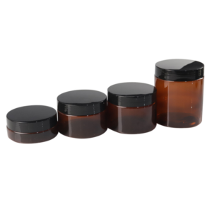 Amber Comestic cream pet jar
