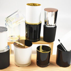 Empty Glass Candle Jar