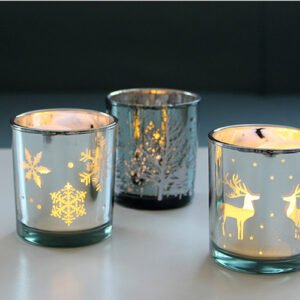 Beauty Glass Candle Jar