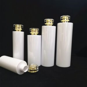 A-Luxiury Round Plastic Lotion Bottle