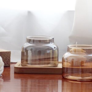 Big Glass Candle Jar